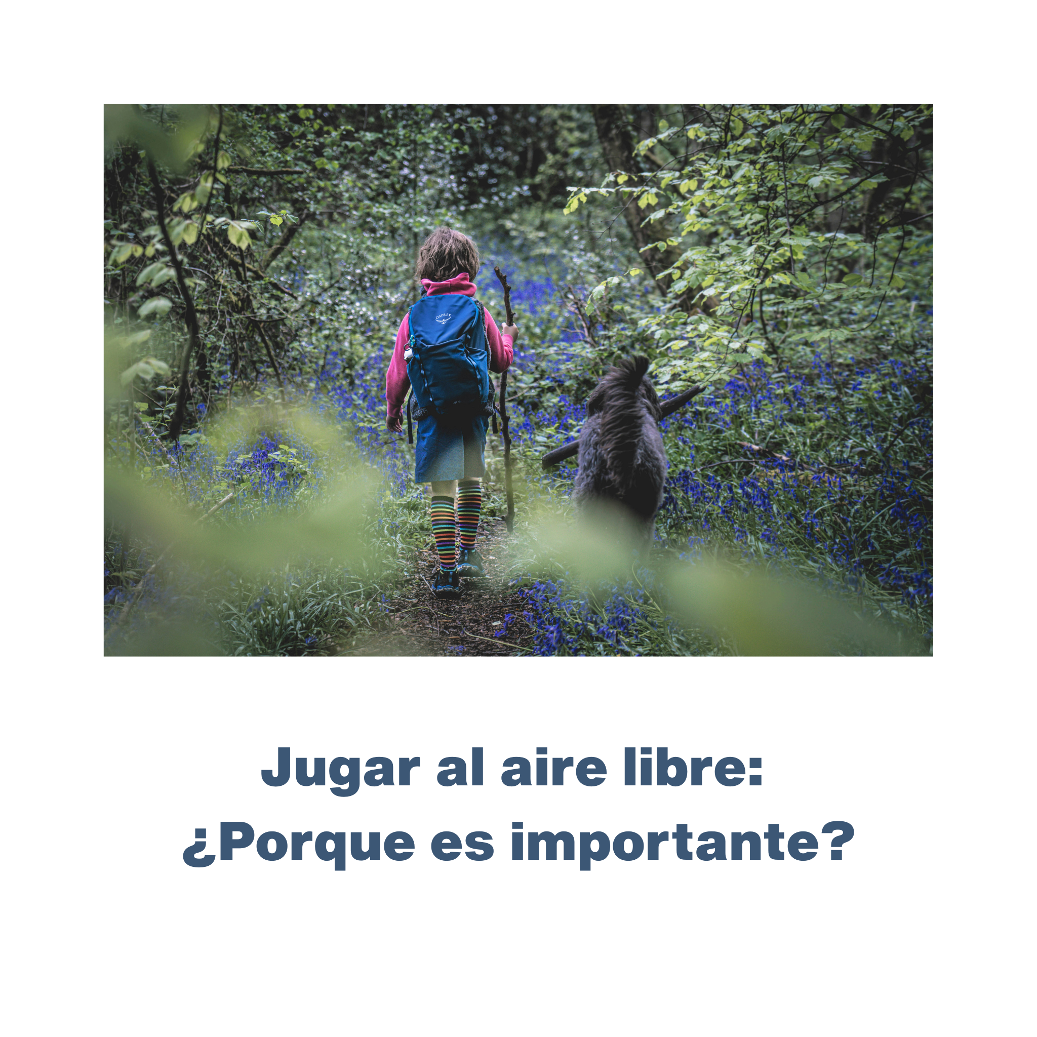 Jugar al aire libre: ¿Porque es importante? - RU# 1772