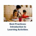 Best Practices Introduction to Learning Activities - RU# 1772.10/21/26