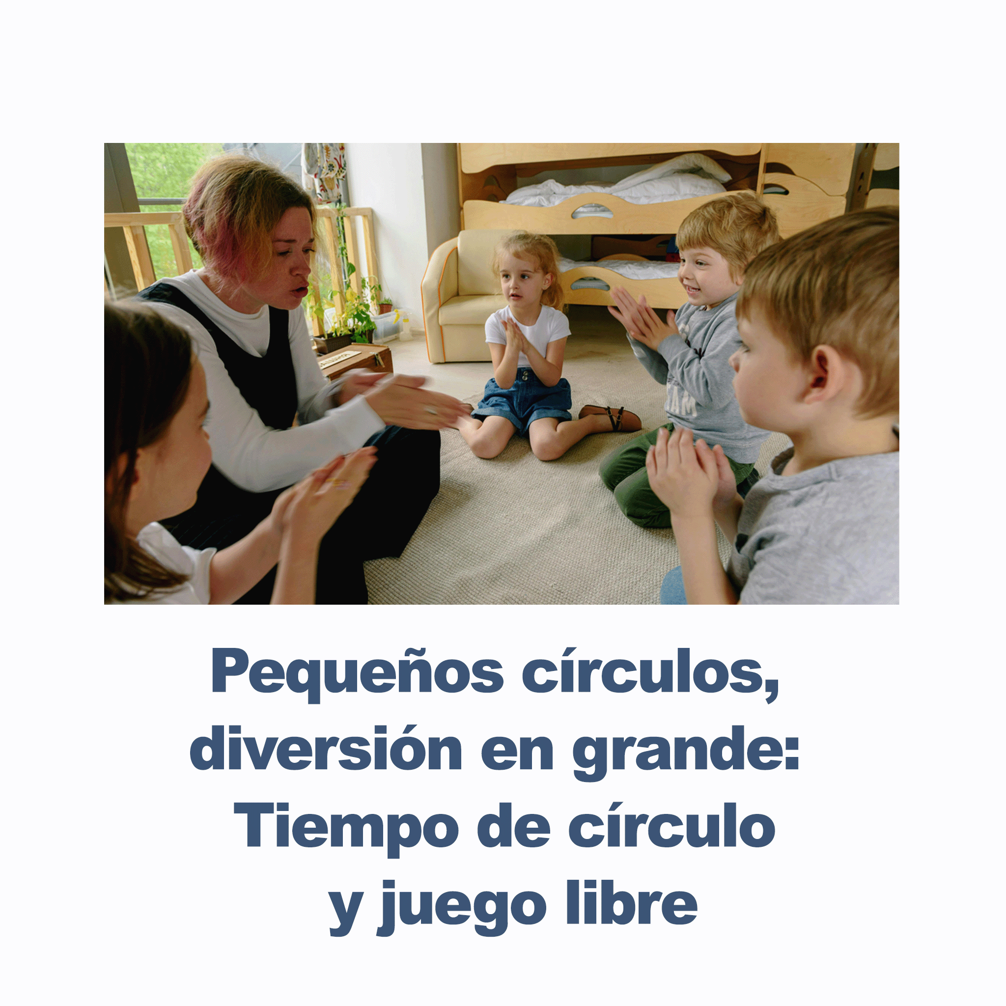 Pequeños círculos, diversión en grande: Tiempo de circulo y juego libre - RU# 1772-10-06-26