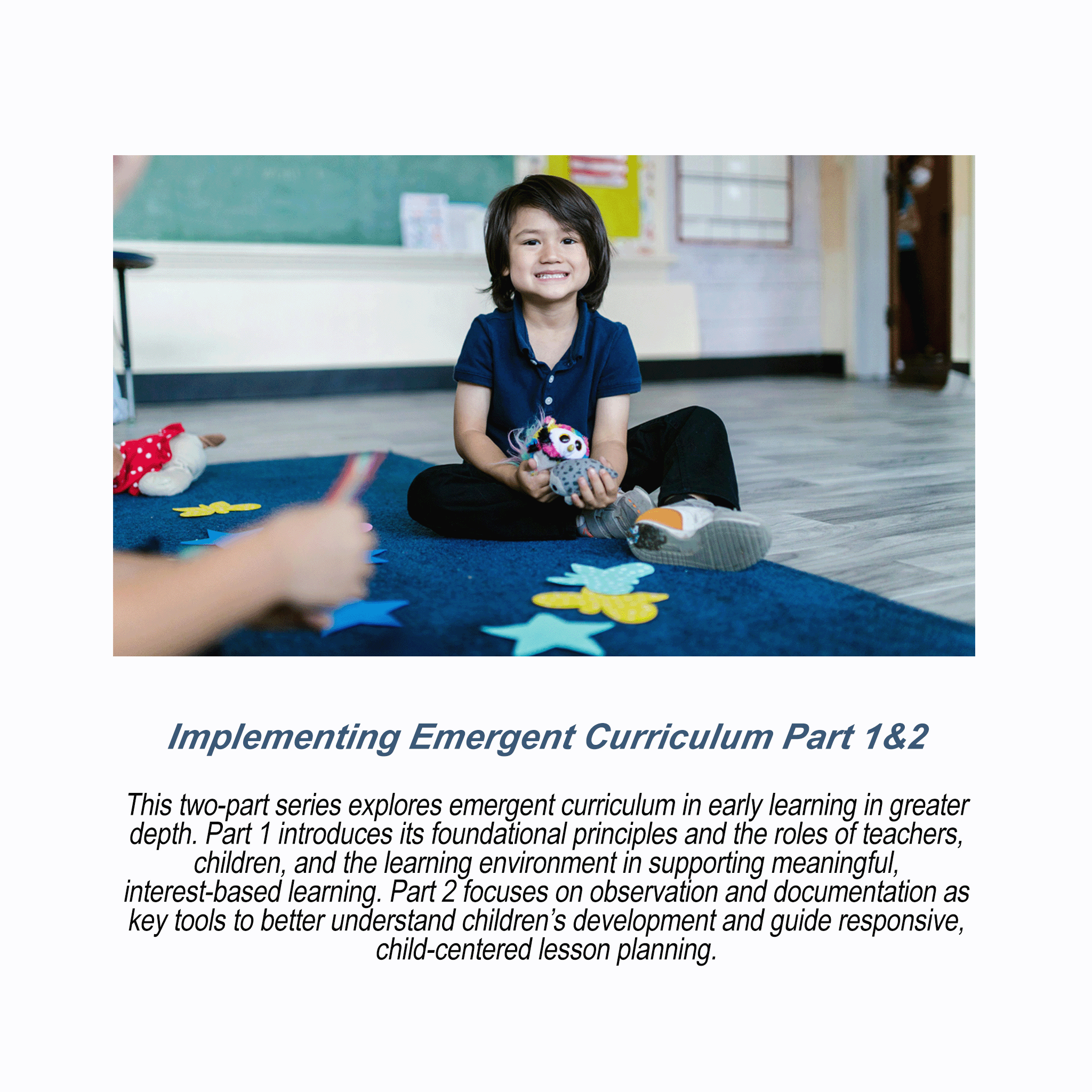 Implementing Emergent Curriculum part 1&2 - RU# 1772.08252026